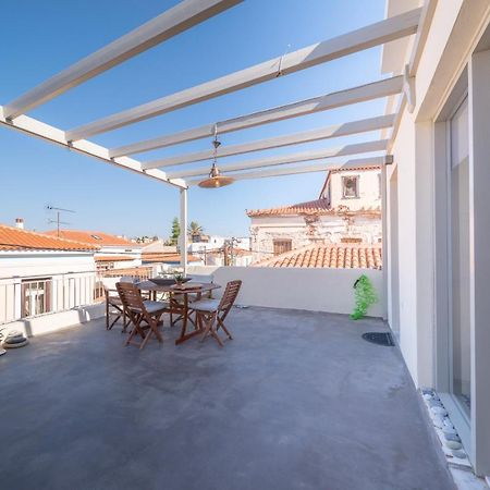 The Roof - Flat Sea View In Aegina Town Daire Dış mekan fotoğraf