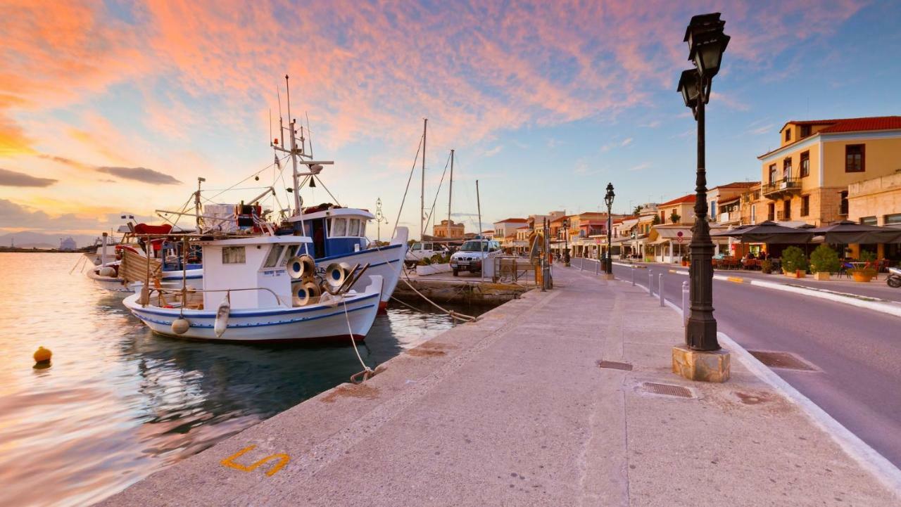 The Roof - Flat Sea View In Aegina Town Daire Dış mekan fotoğraf
