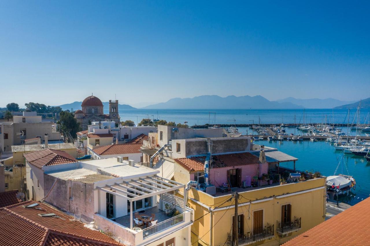 The Roof - Flat Sea View In Aegina Town Daire Dış mekan fotoğraf