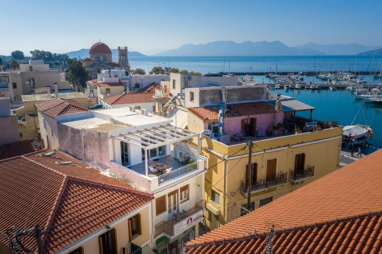 The Roof - Flat Sea View In Aegina Town Daire Dış mekan fotoğraf